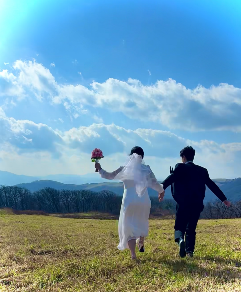 pyeongchang samyang ranch self wedding snap