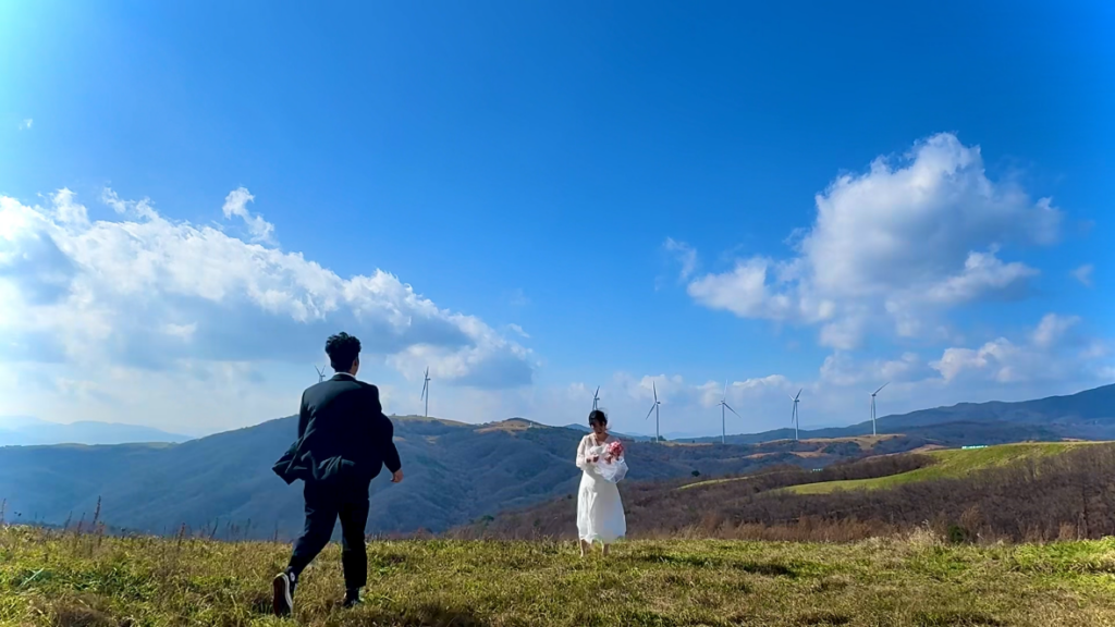 pyeongchang samyang ranch self wedding snap